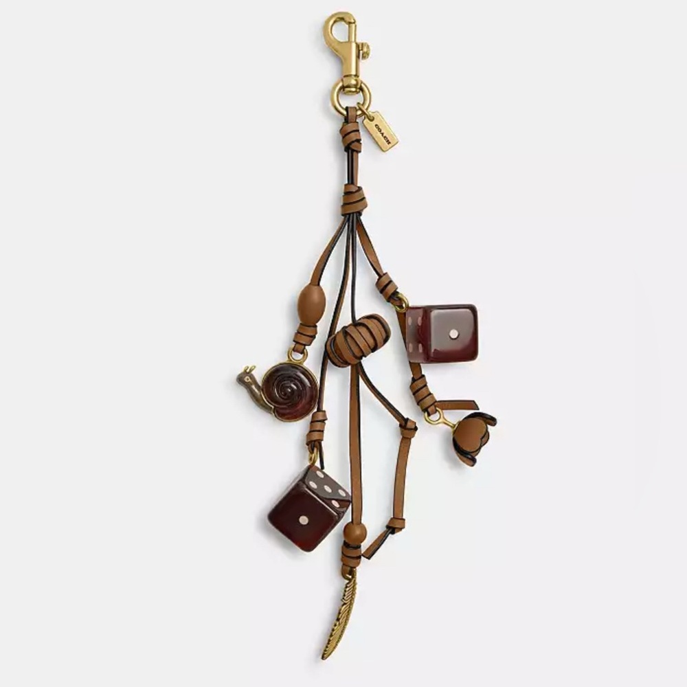 Coach Cluster charm